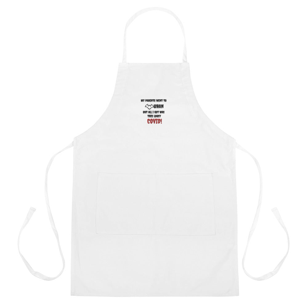 Embroidered Apron