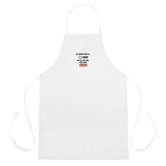 Embroidered Apron